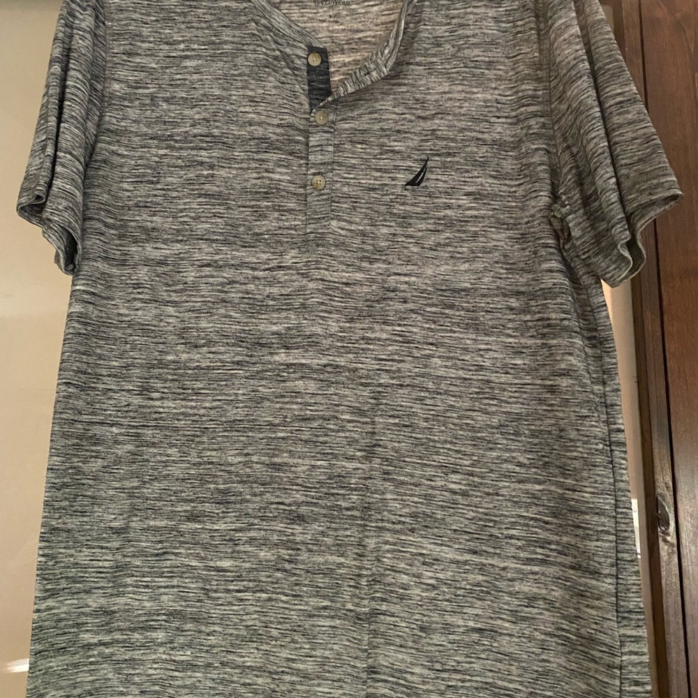 🔥 Gentle used Mens nautica sleepwear shirt size S - Picture 2 of 4